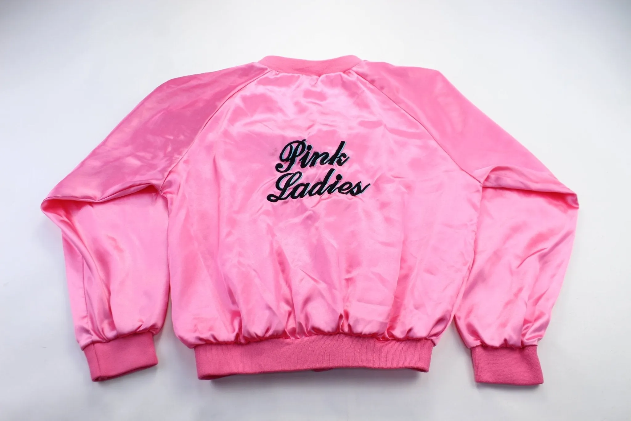 Women's Pink Ladies Embroidered Bomber Jacket