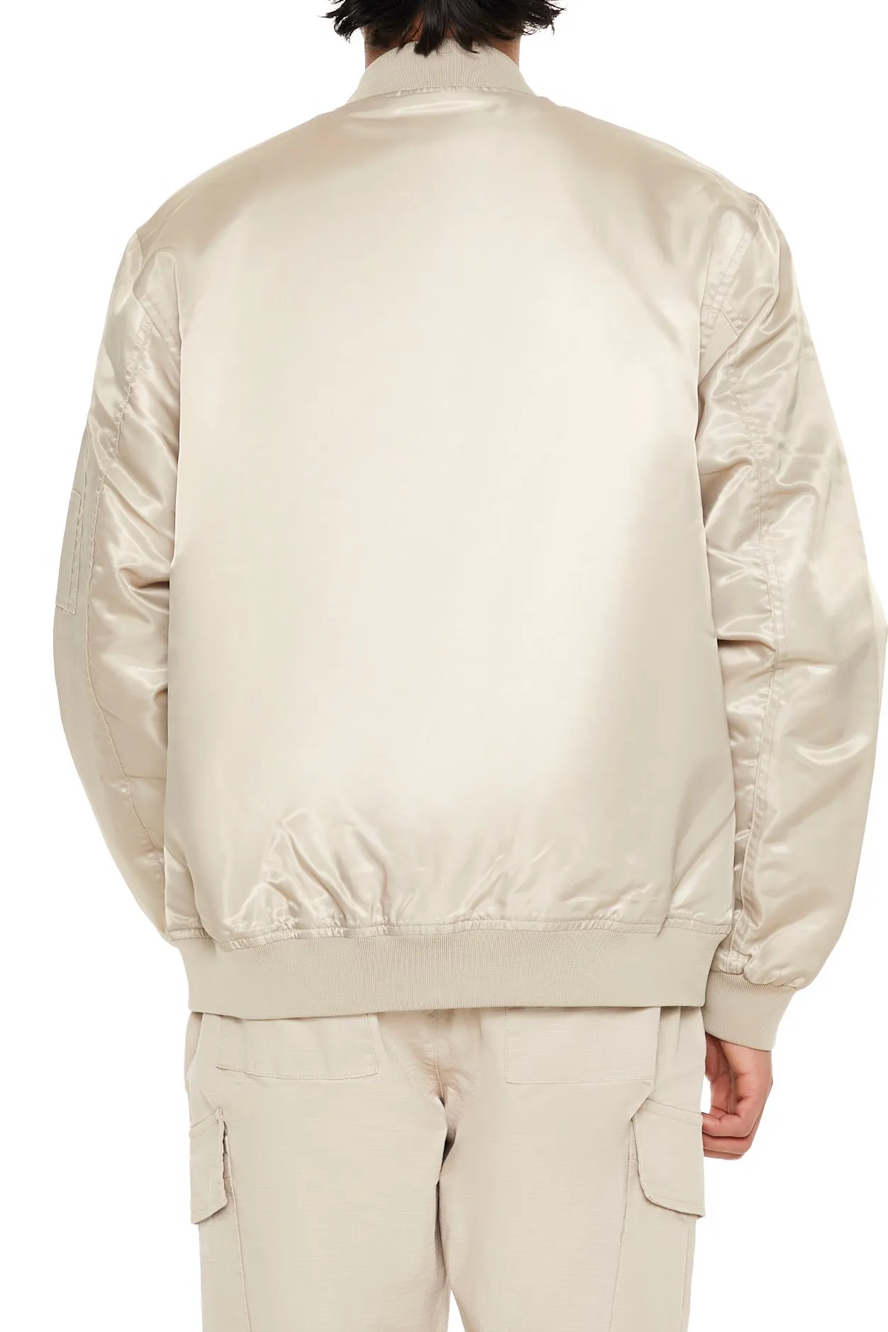 Zip-Up Bomber Jacket