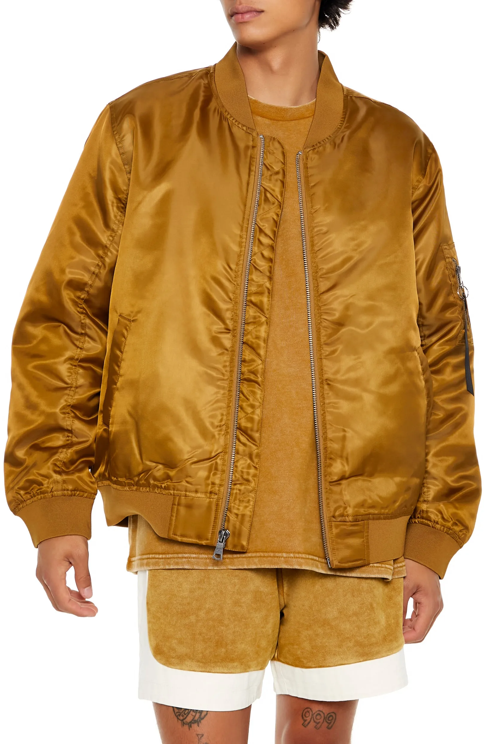 Zip-Up Bomber Jacket