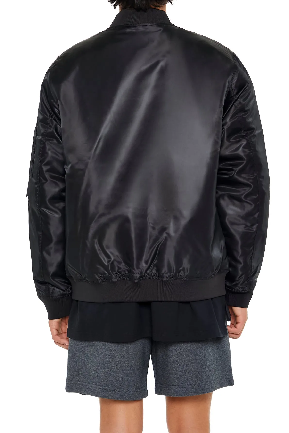 Zip-Up Bomber Jacket